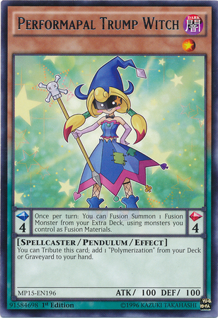 Performapal Trump Witch [MP15-EN196] Rare Yu-Gi-Oh!