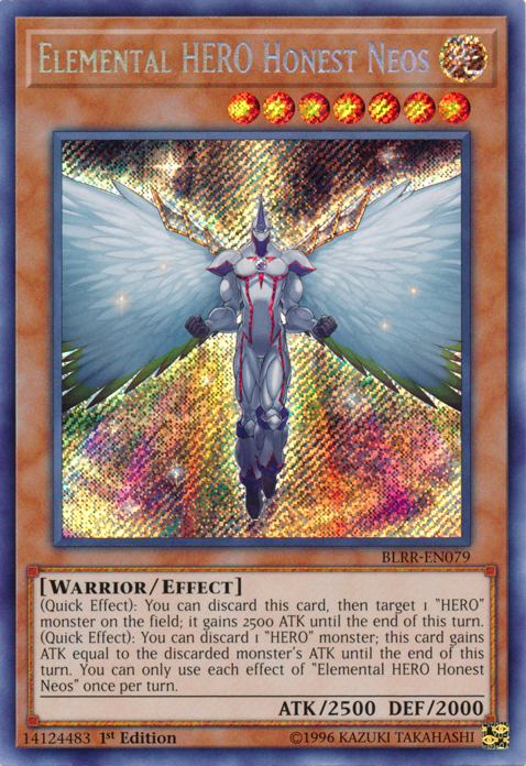 Elemental Hero Honest Neos [BLRR-EN079] Secret Rare Yu-Gi-Oh!