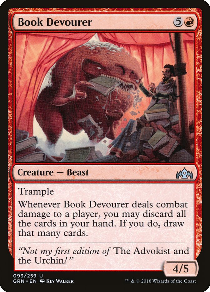 Book Devourer [Guilds of Ravnica] Magic: The Gathering