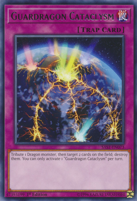 Guardragon Cataclysm [SAST-EN073] Rare Yu-Gi-Oh!