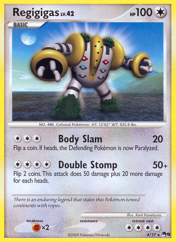 Regigigas (4/17) [POP Series 9] Pokémon