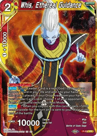 Whis, Ethereal Guidance (P-207) [Mythic Booster] Dragon Ball Super