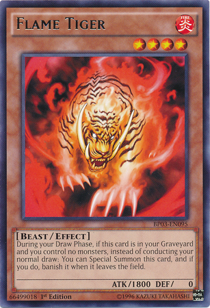 Flame Tiger [BP03-EN095] Rare Yu-Gi-Oh!