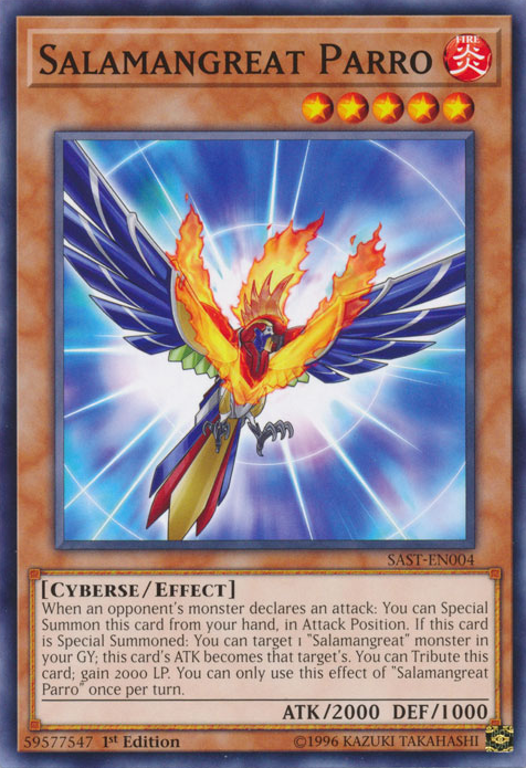 Salamangreat Parro [SAST-EN004] Common Yu-Gi-Oh!