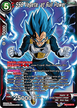 SSB Vegeta, at Full Power (Rare) (BT13-021) [Supreme Rivalry] Dragon Ball Super