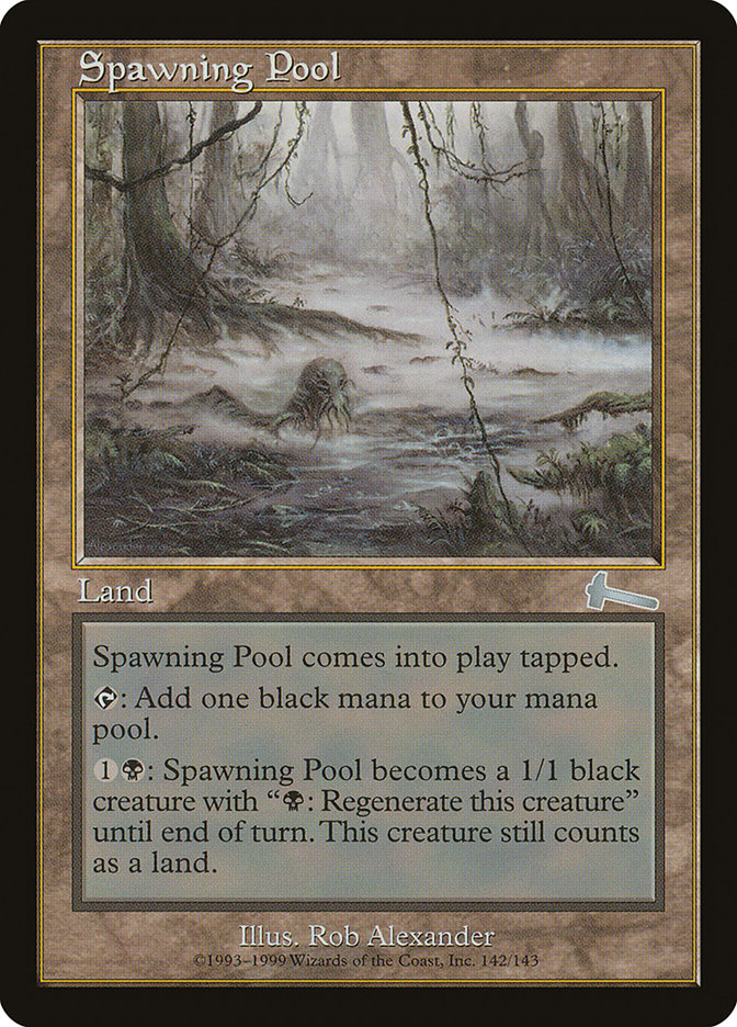 Spawning Pool [Urza's Legacy] Magic: The Gathering