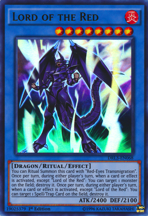 Lord of the Red [DRL3-EN068] Ultra Rare Yu-Gi-Oh!