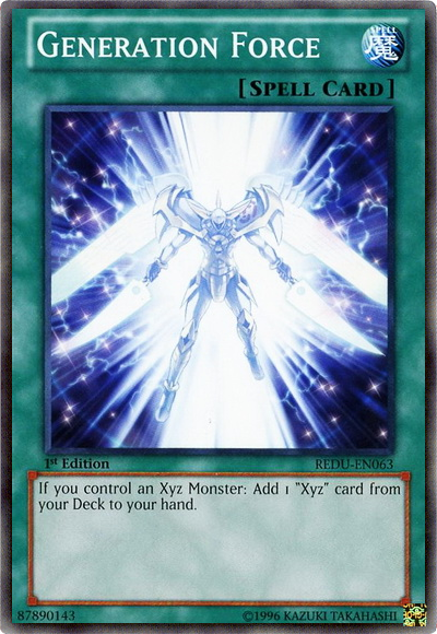 Generation Force [REDU-EN063] Common Yu-Gi-Oh!