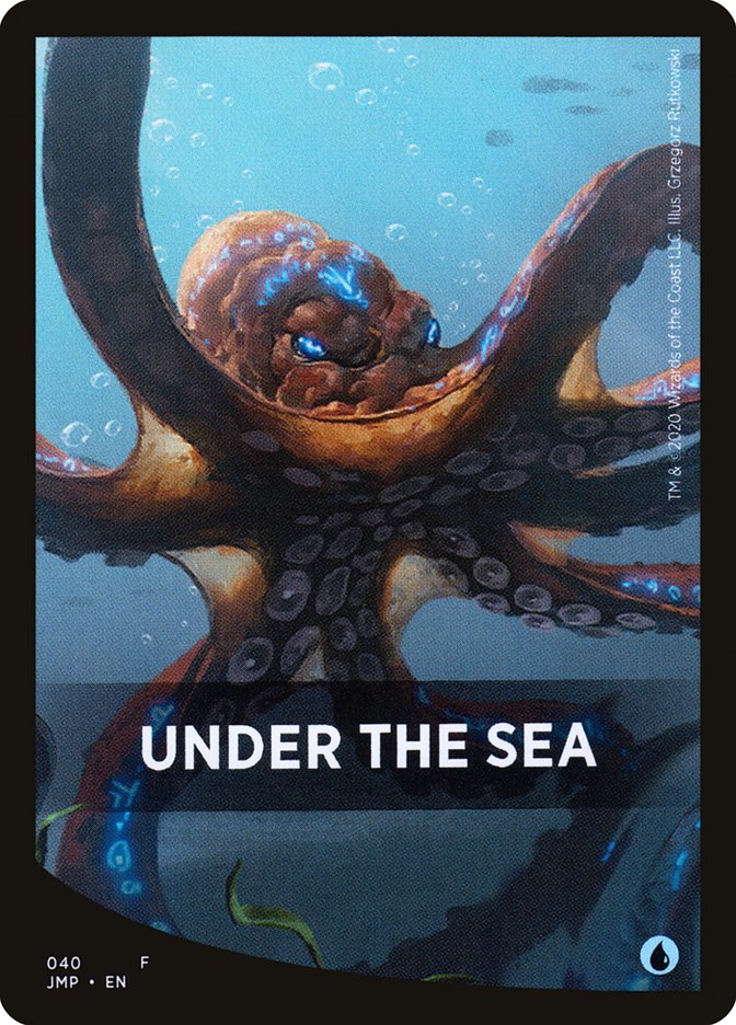 Under the Sea Theme Card [Jumpstart Front Cards] Magic: The Gathering