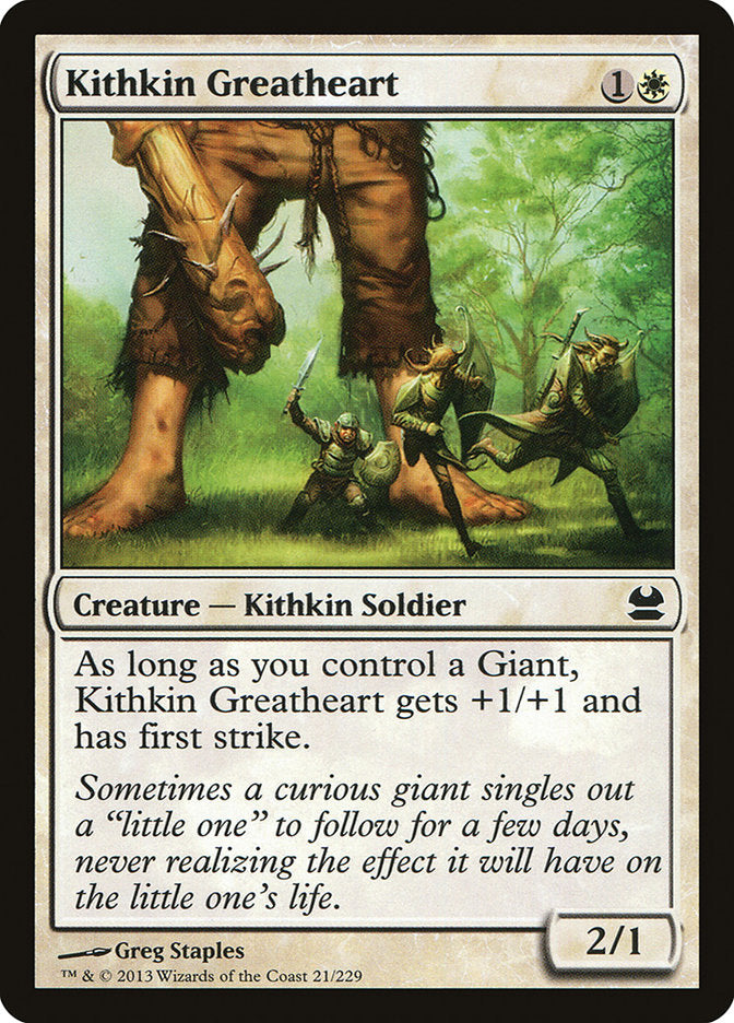Kithkin Greatheart [Modern Masters] Magic: The Gathering