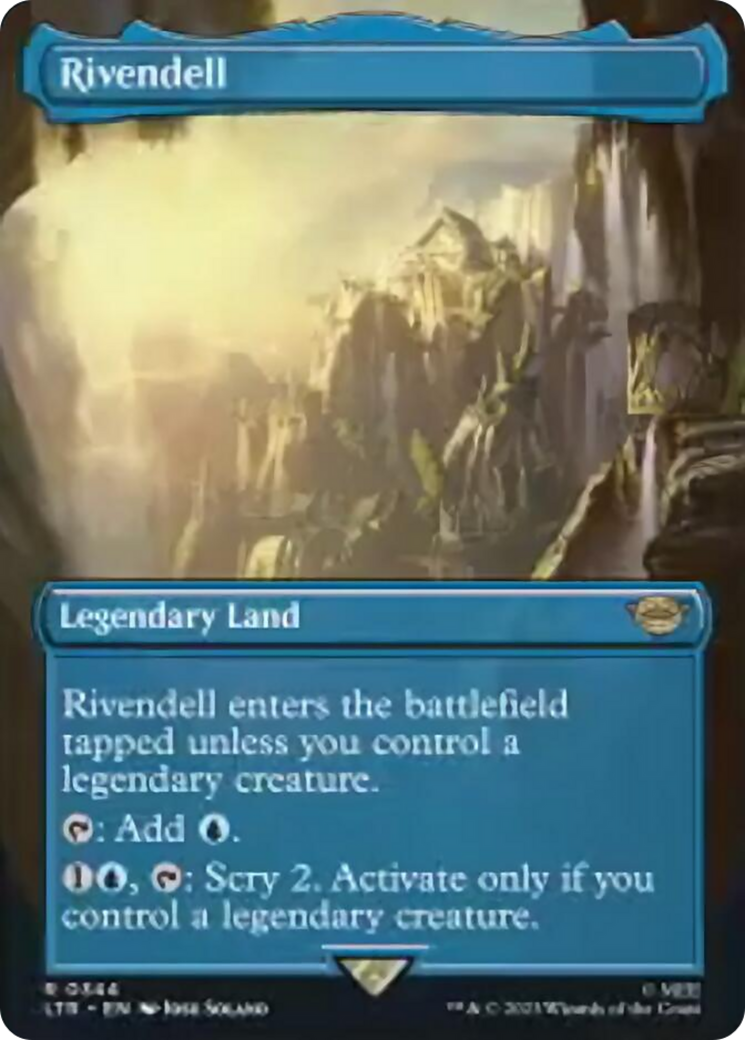 Rivendell (Borderless Alternate Art) [The Lord of the Rings: Tales of Middle-Earth] Magic: The Gathering