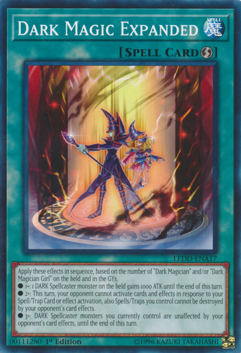 Dark Magic Expanded [LEDD-ENA17] Common Yu-Gi-Oh!