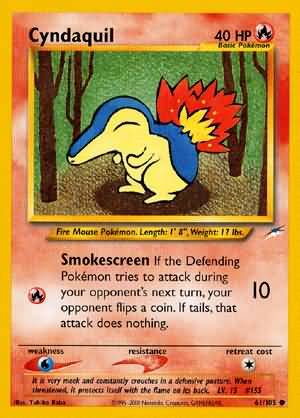 Cyndaquil (61/105) [Neo Destiny Unlimited] Pokémon