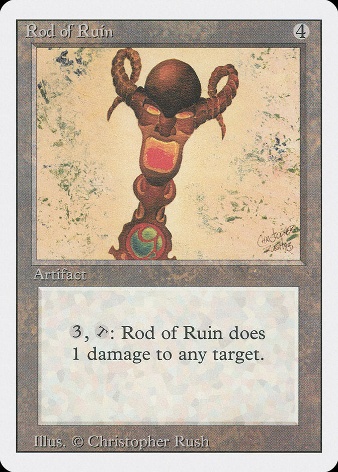 Rod of Ruin [Revised Edition] Magic: The Gathering