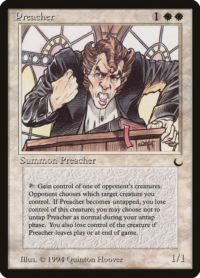 Preacher [The Dark] Magic: The Gathering