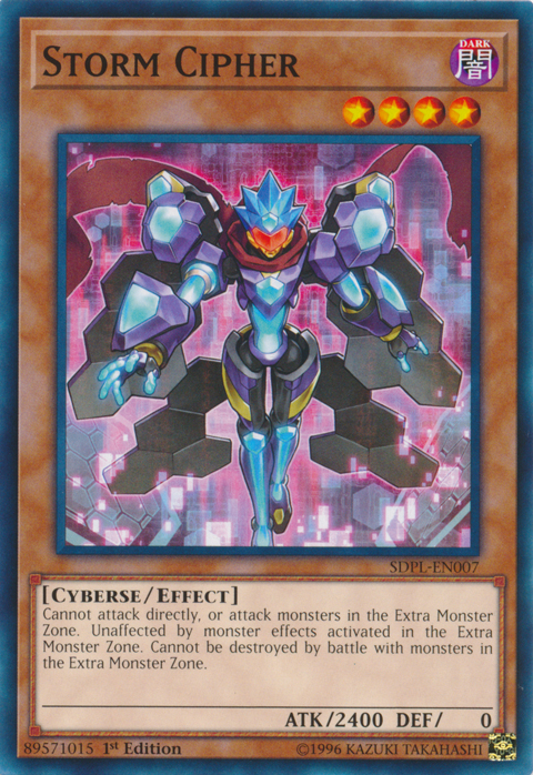 Storm Cipher [SDPL-EN007] Common Yu-Gi-Oh!