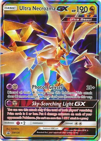 Ultra Necrozma GX (SM126) (Jumbo Card) [Sun & Moon: Black Star Promos] Pokémon