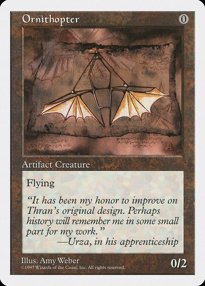 Ornithopter [Fifth Edition] Magic: The Gathering