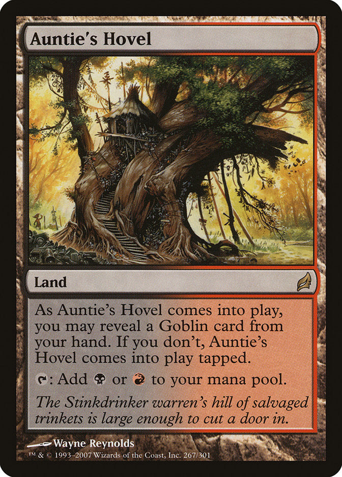 Auntie's Hovel [Lorwyn] Magic: The Gathering