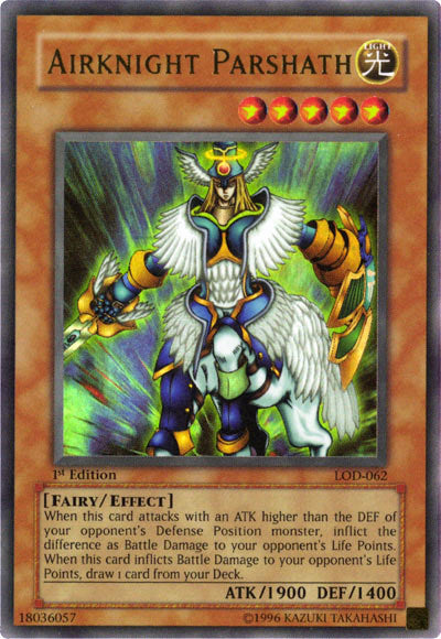 Airknight Parshath [LOD-062] Ultra Rare Yu-Gi-Oh!