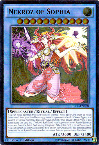 Nekroz of Sophia (UTR) [CROS-EN038] Ultimate Rare Yu-Gi-Oh!