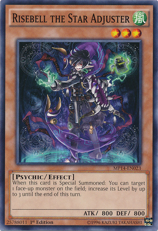 Risebell the Star Adjuster [MP14-EN023] Common Yu-Gi-Oh!