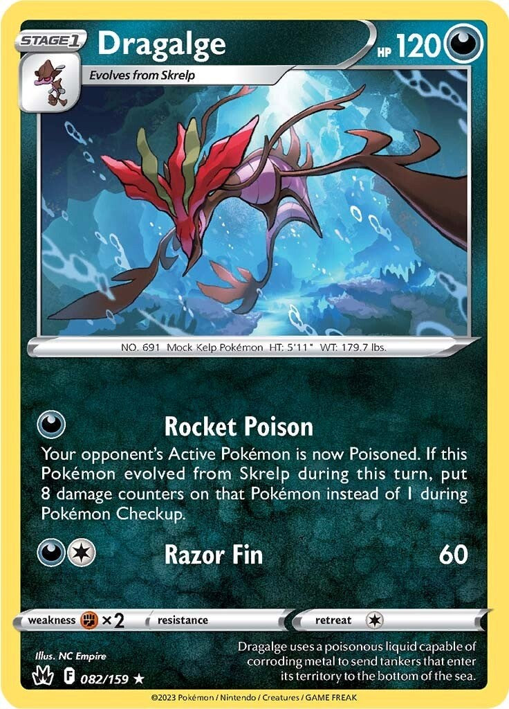 Dragalge (082/159) [Sword & Shield: Crown Zenith] Pokémon