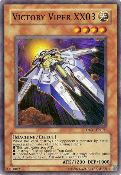 Victory Viper XX03 [DR04-EN191] Super Rare Yu-Gi-Oh!