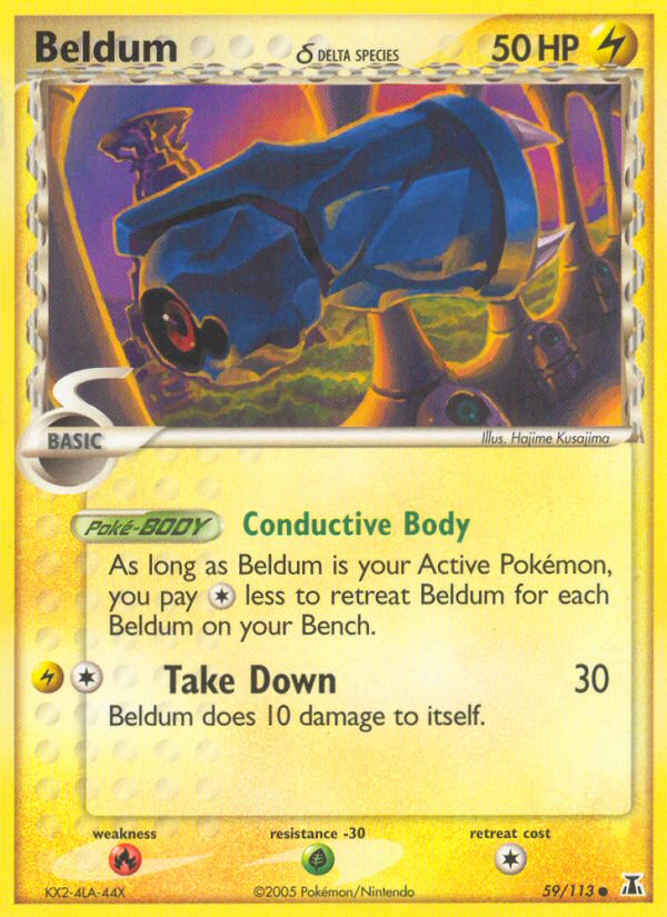 Beldum (59/113) (Delta Species) [EX: Delta Species] Pokémon
