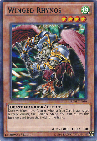 Winged Rhynos [BP03-EN030] Rare Yu-Gi-Oh!