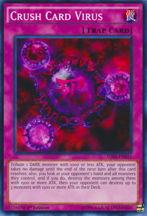 Crush Card Virus [SDKS-EN031] Common Yu-Gi-Oh!