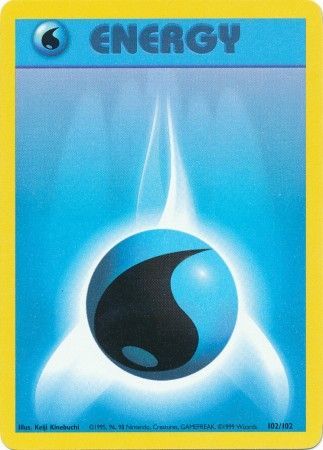 Water Energy (102/102) [Base Set Unlimited] Pokémon