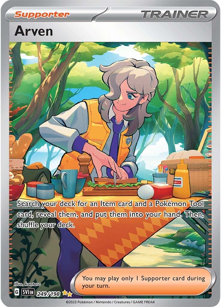 Arven (249/198) [Scarlet & Violet: Base Set] Pokémon