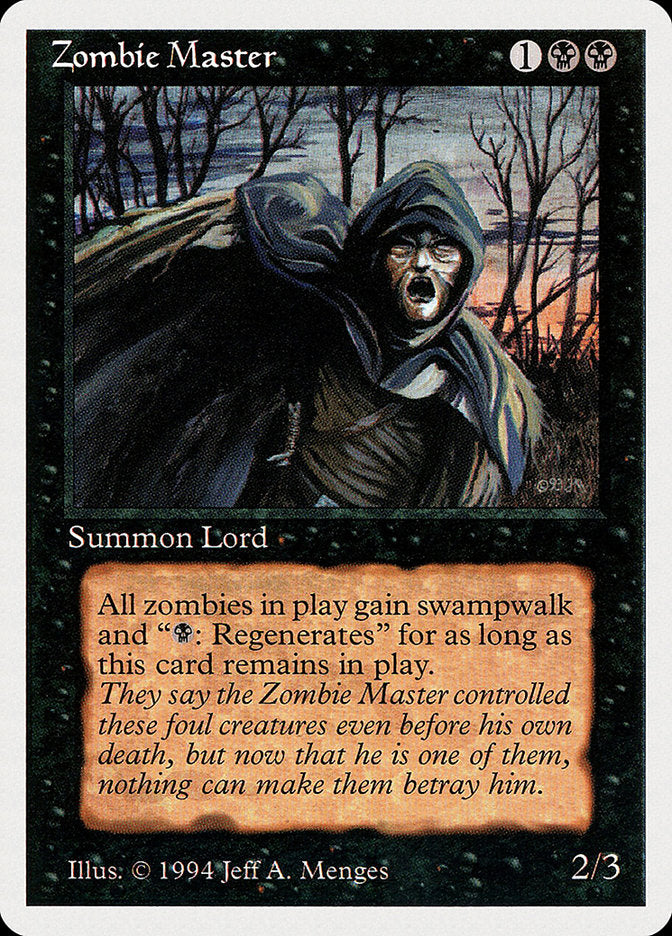 Zombie Master [Summer Magic / Edgar] Magic: The Gathering