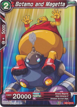 Botamo and Magetta (DB1-013) [Dragon Brawl] Dragon Ball Super