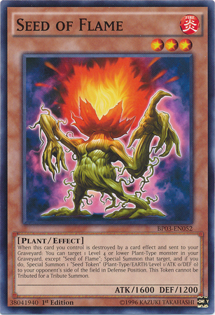 Seed of Flame [BP03-EN052] Common Yu-Gi-Oh!