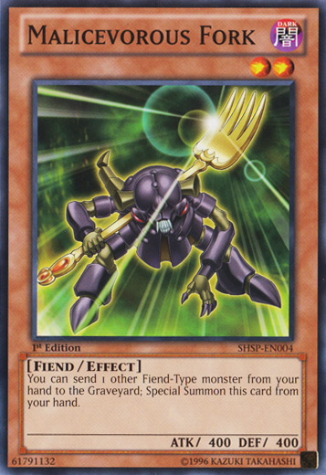 Malicevorous Fork [SHSP-EN004] Common Yu-Gi-Oh!