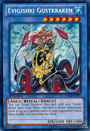 Evigishki Gustkraken [HA06-EN046] Secret Rare Yu-Gi-Oh!