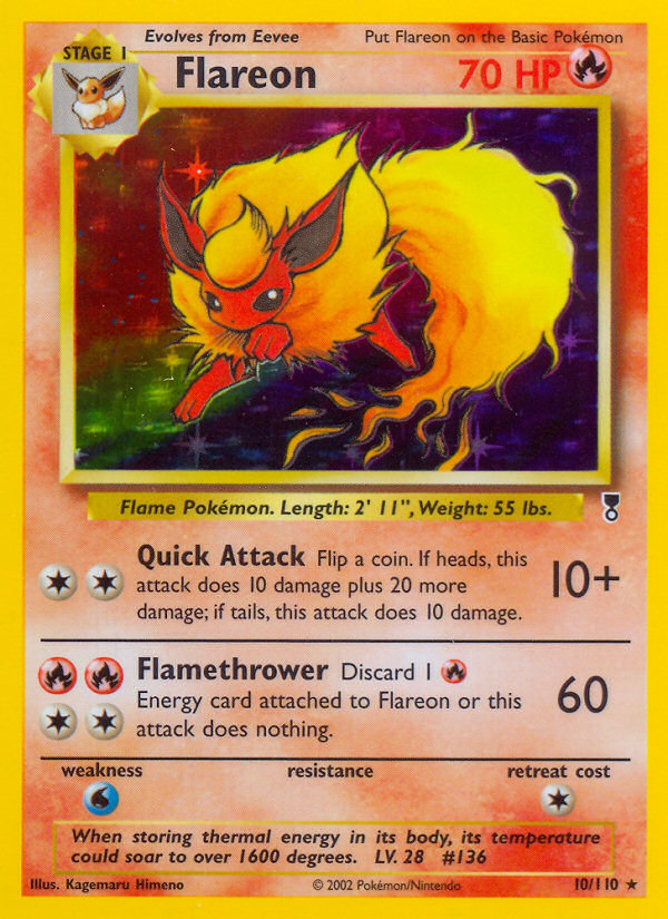 Flareon (10/110) [Legendary Collection] Pokémon