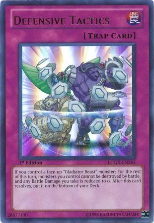 Defensive Tactics [LCGX-EN265] Ultra Rare Yu-Gi-Oh!