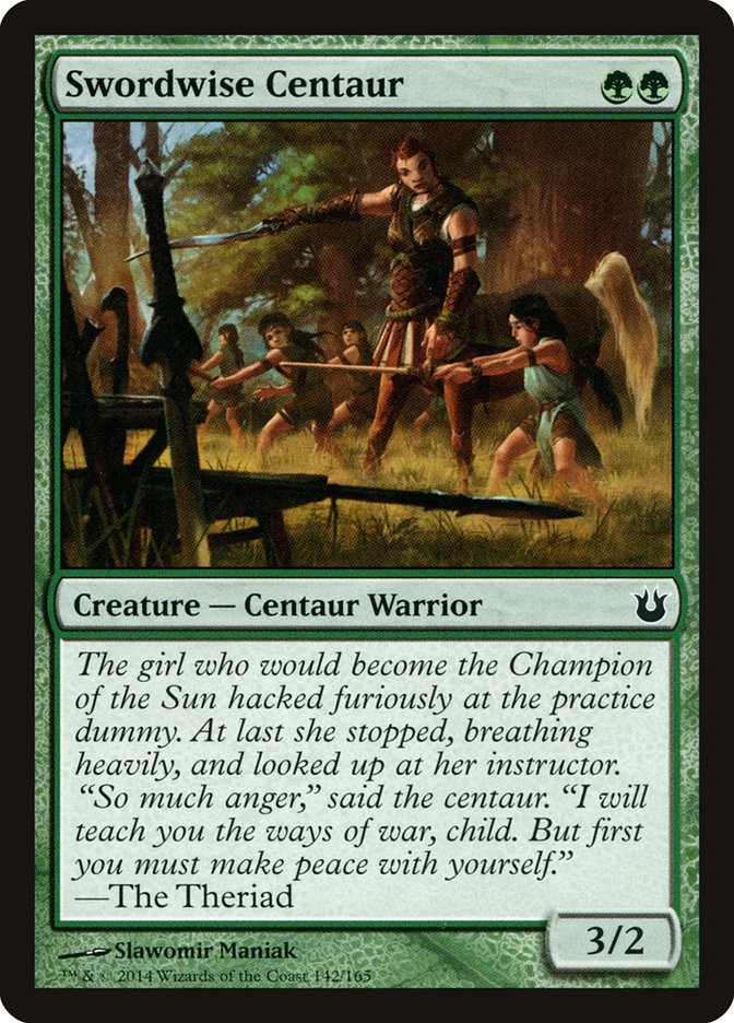 Swordwise Centaur [Born of the Gods] Magic: The Gathering