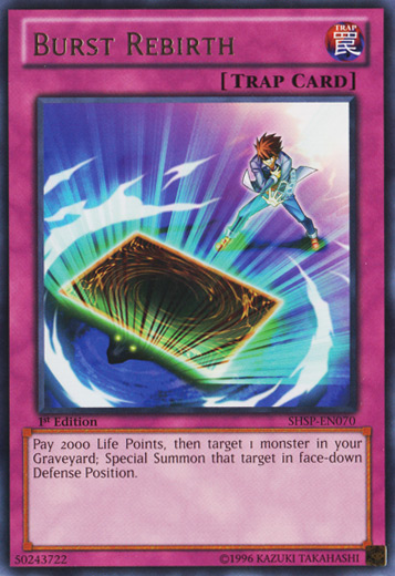 Burst Rebirth [SHSP-EN070] Rare Yu-Gi-Oh!