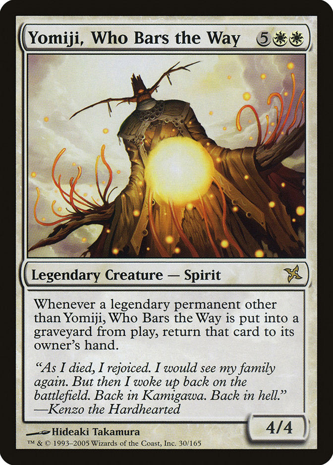 Yomiji, Who Bars the Way [Betrayers of Kamigawa] Magic: The Gathering