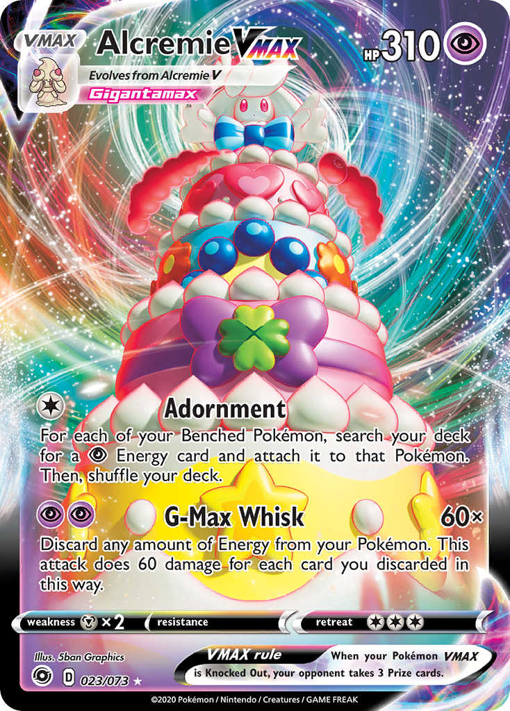Alcremie VMAX (023/073) [Sword & Shield: Champion's Path] Pokémon