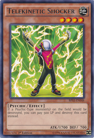 Telekinetic Shocker [BP03-EN048] Rare Yu-Gi-Oh!