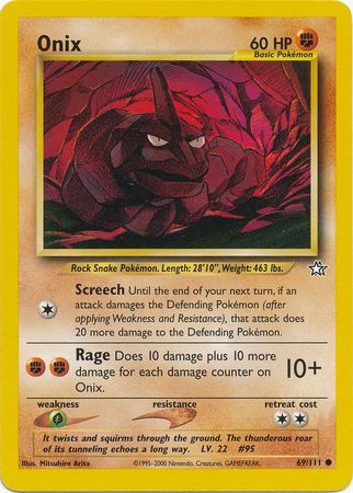 Onix (69/111) [Neo Genesis Unlimited] Pokémon