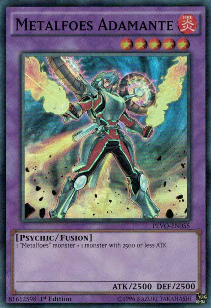 Metalfoes Adamante [PEVO-EN055] Super Rare Yu-Gi-Oh!