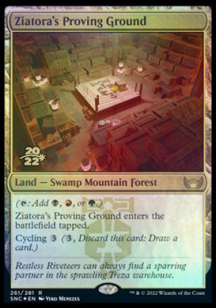 Ziatora's Proving Ground [Streets of New Capenna Prerelease Promos] Magic: The Gathering