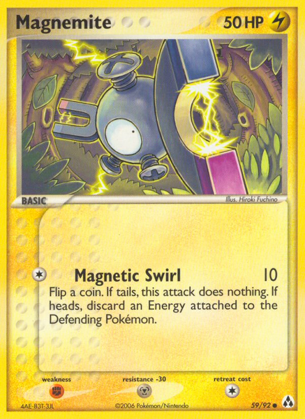 Magnemite (59/92) [EX: Legend Maker] Pokémon