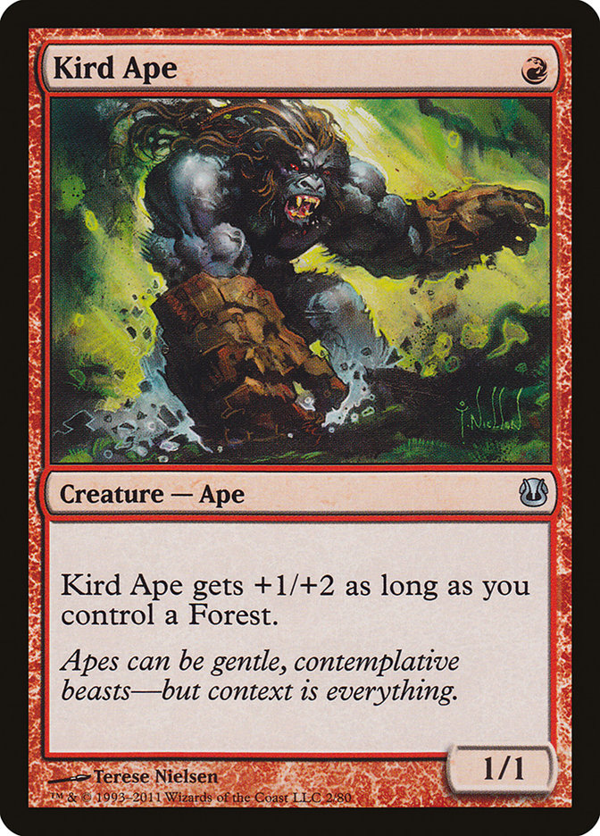 Kird Ape [Duel Decks: Ajani vs. Nicol Bolas] Magic: The Gathering